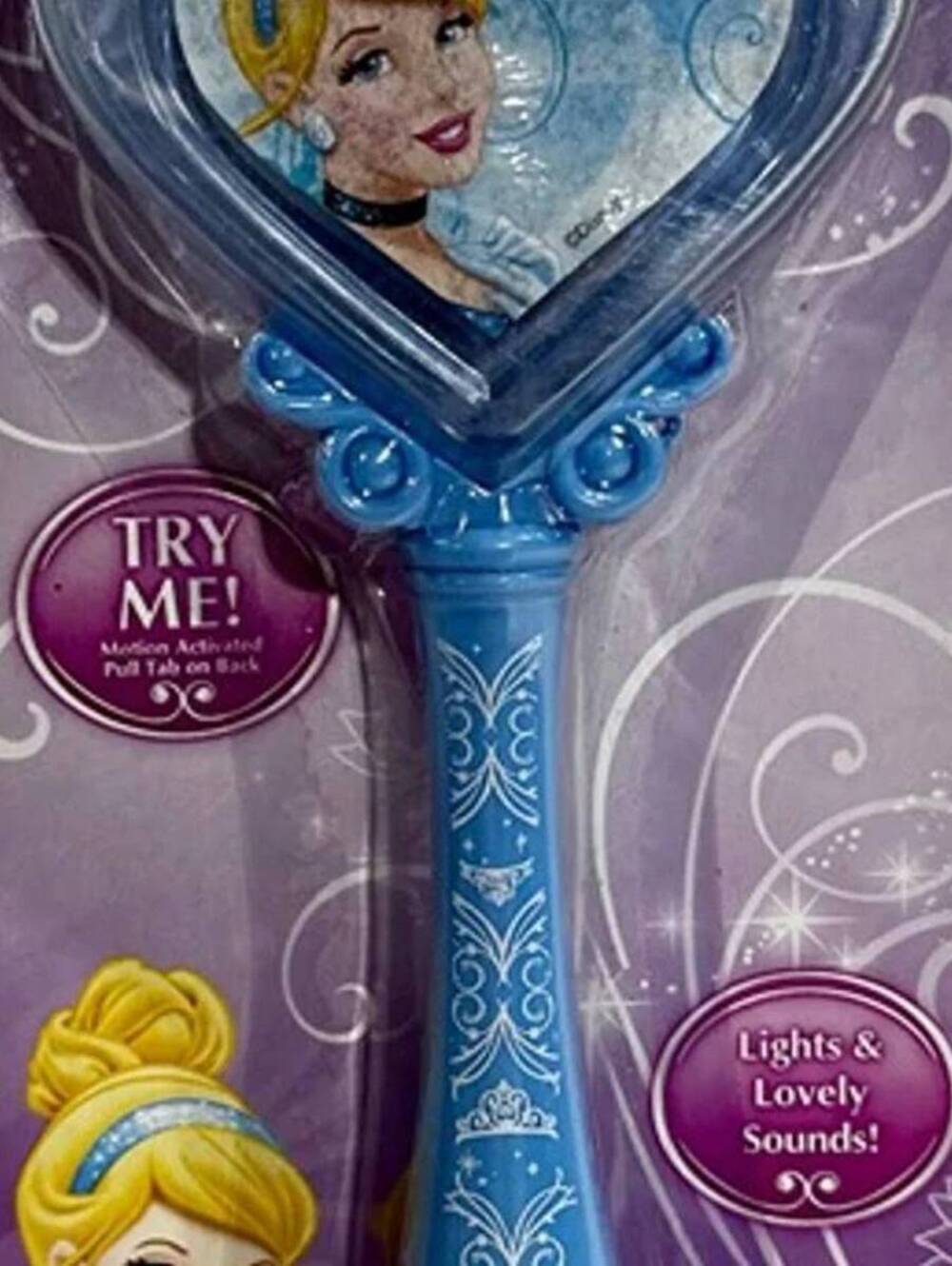 NEW Disney Princess Cinderella COUNTDOWN TO MIDNIGHT Magical Wand In Sealed Pkg